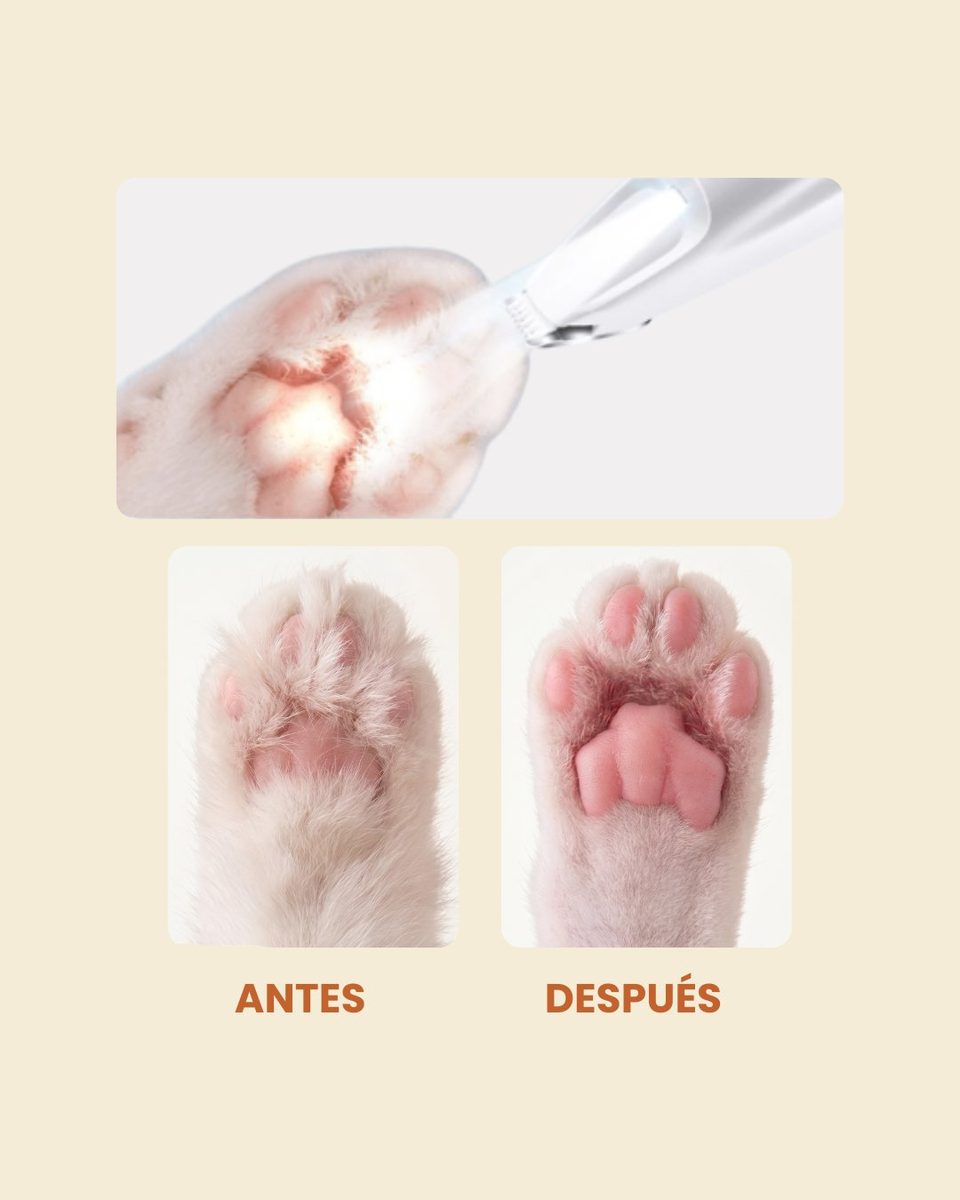 Afeitadora LED para Mascotas