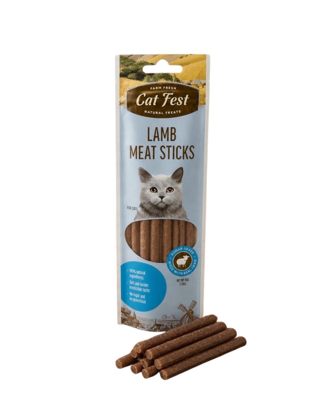 Cat Fest Meat Sticks — Pato