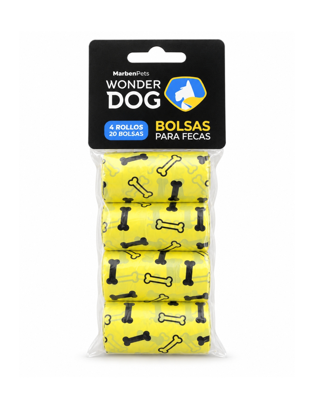 Bolsas Sanitarias 4 Rollos Huesitos - Marben Pets