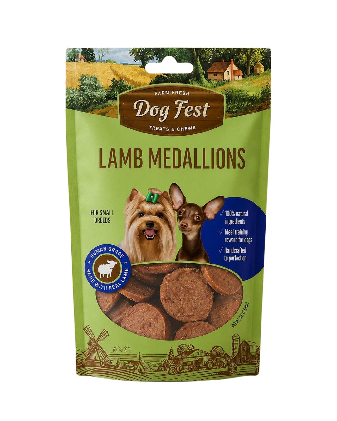 Medallones de Cordero 55g - Dog Fest