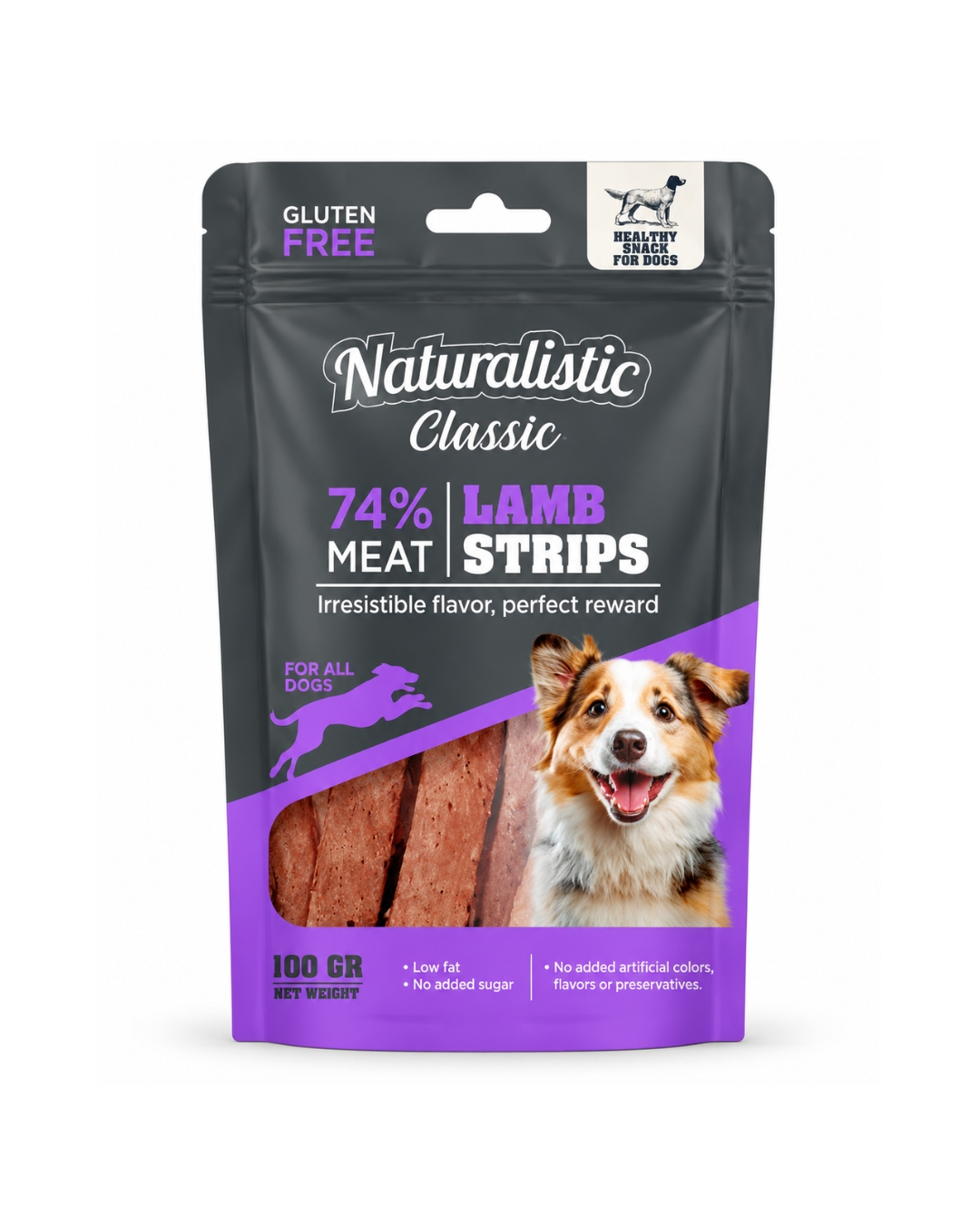 Lamb Strips 100g - Naturalistic