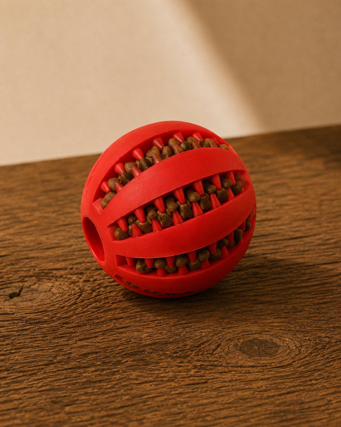 Pelota Snack Interactiva — Roja