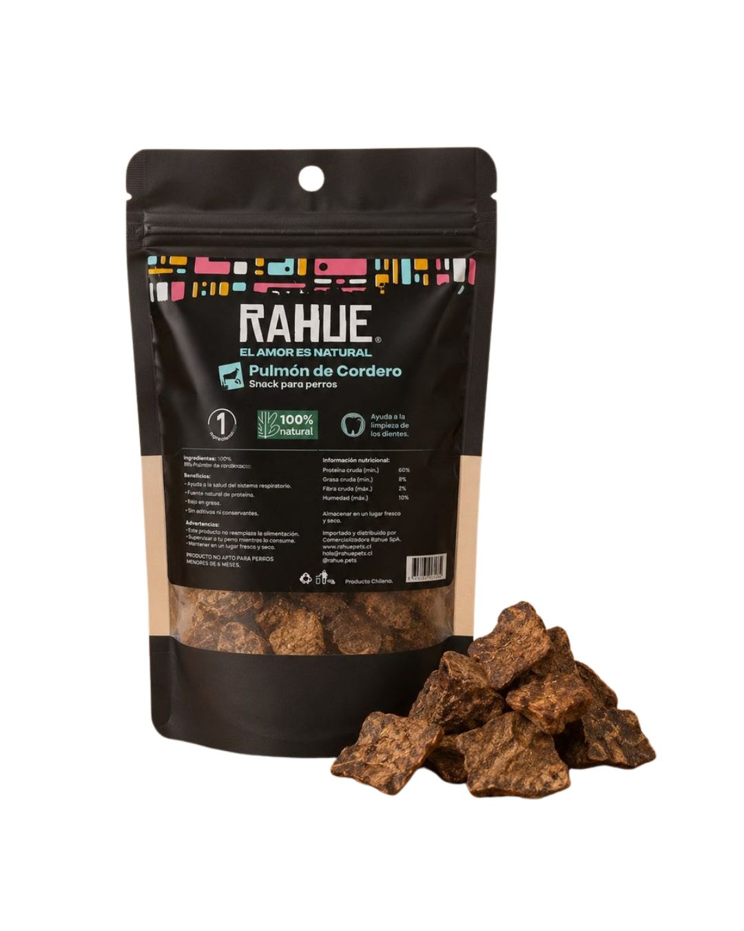 Pulmón de Cordero 50g - Rahue