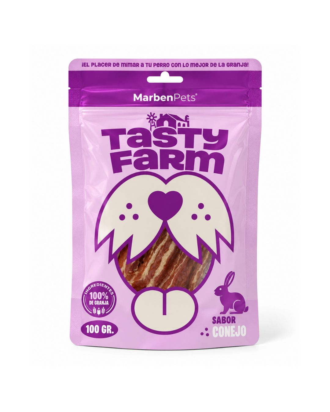 Rebanadas de Conejo 100g - Tasty Farm