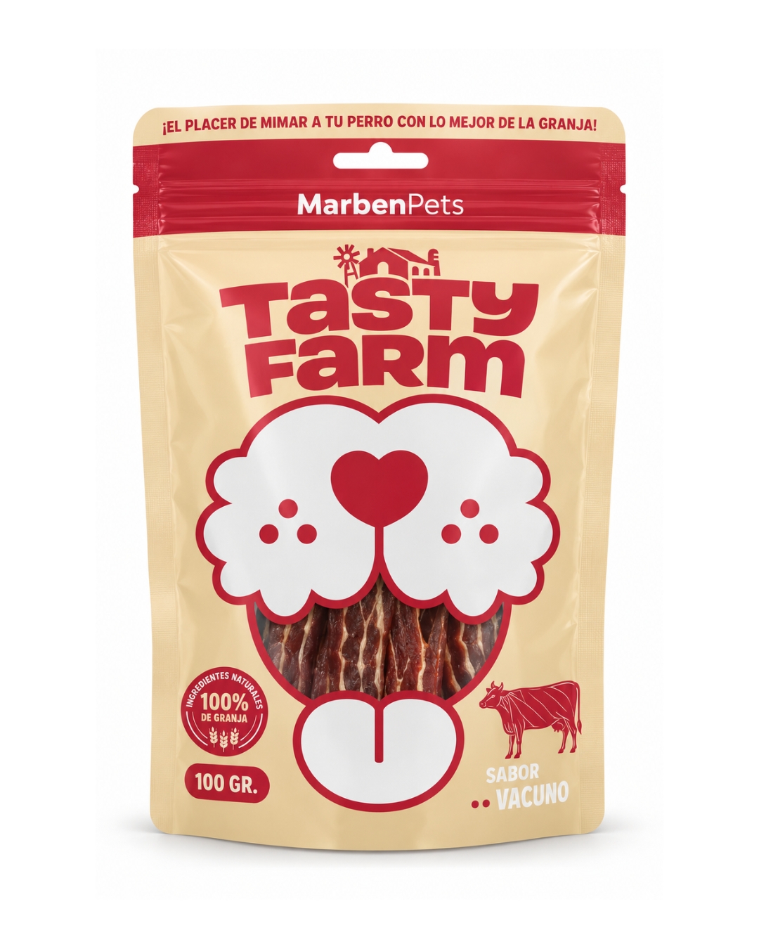 Rebanadas de Vacuno 100g - Tasty Farm