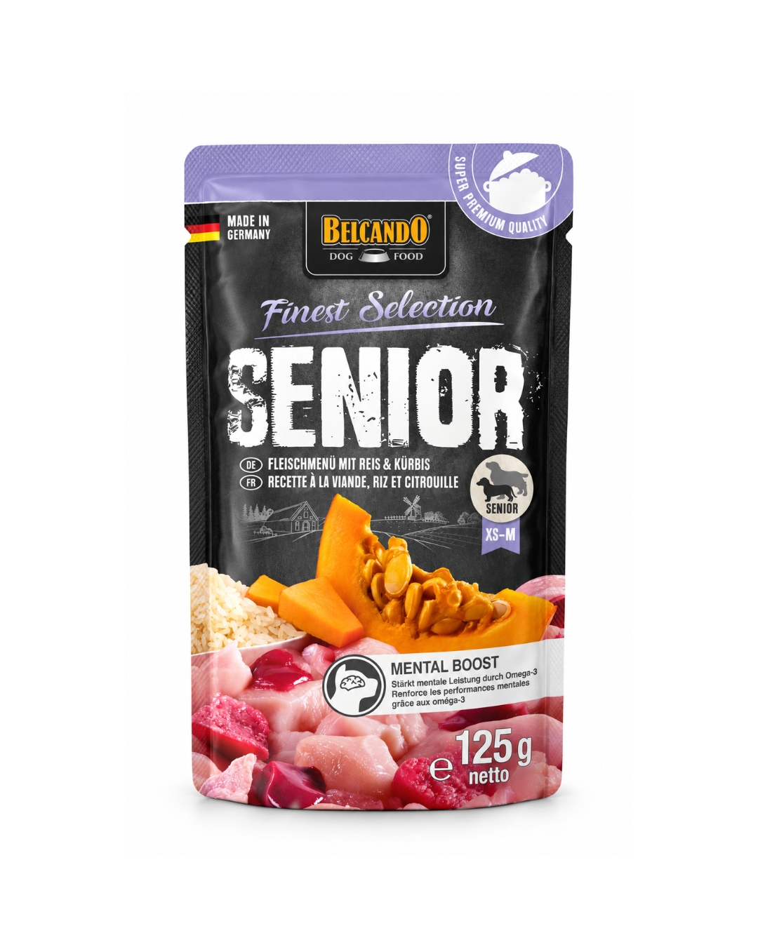 Sachet Menú de Carnes Senior 125g - Belcando