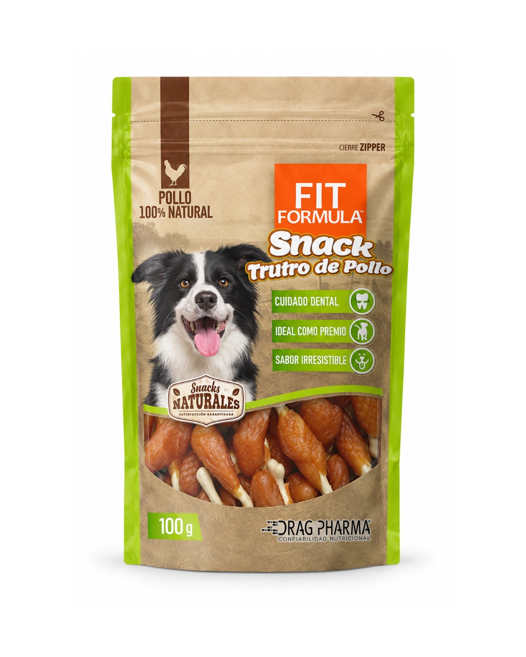 Trutros de Pollo Deshidratados 100g - Fit Formula